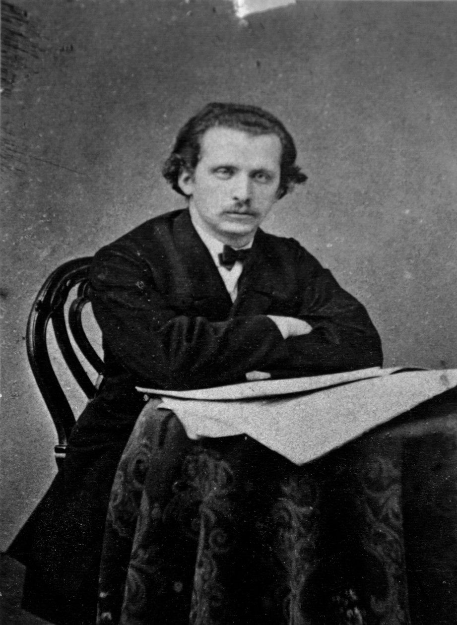 尼古拉·鲁宾斯坦（Nikolai Rubinstein），俄罗斯钢琴家兼作曲家，c1880-c1881 作者 不明
