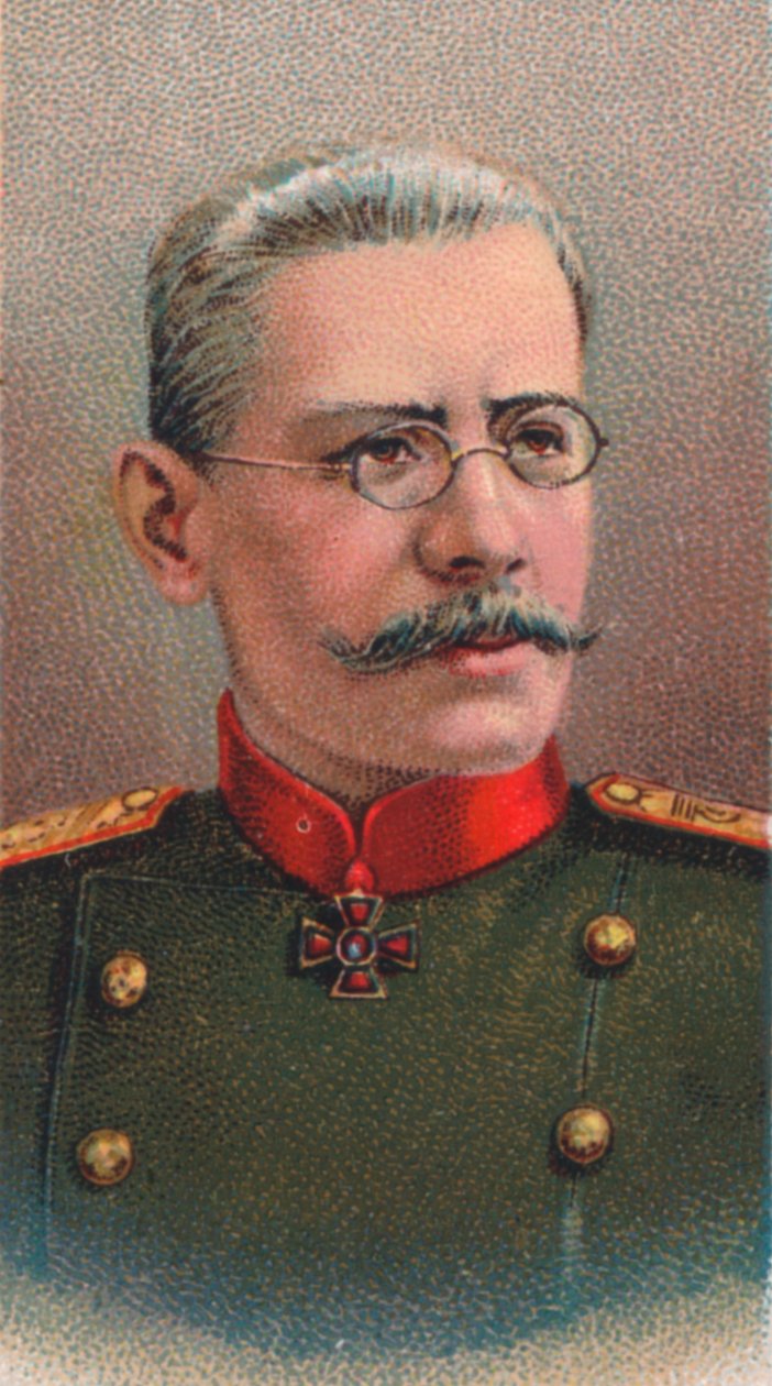 尼古拉·弗拉基米罗维奇·鲁兹斯基（Nikolai Vladimirovich Ruzsky）1854-1918年，第一次世界大战的俄罗斯将军，1917年 作者 不明