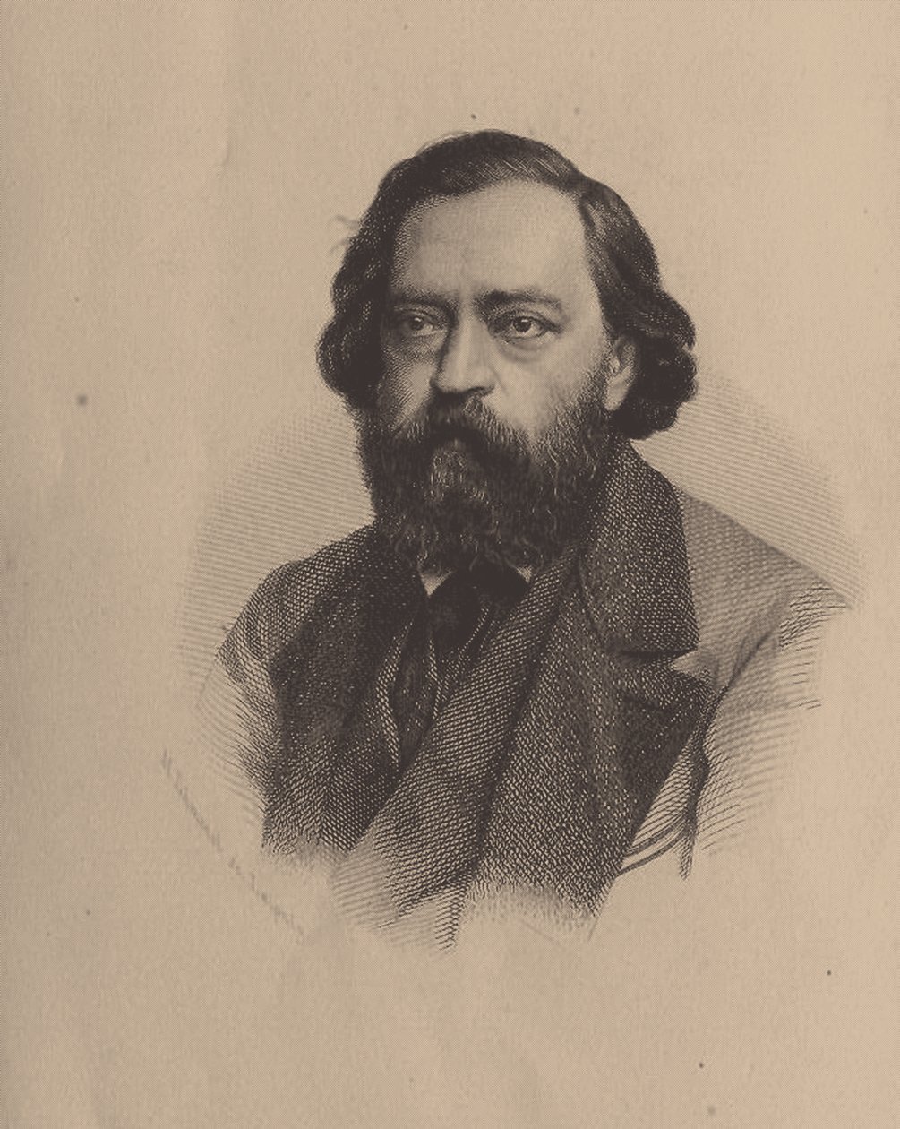 尼古拉·普拉托诺维奇·奥加列夫1813-1877 作者 不明