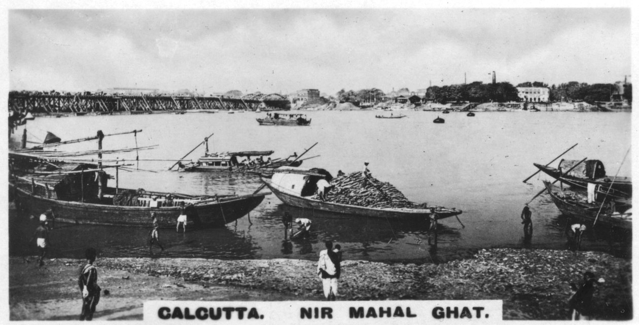 尼尔·玛哈尔·加德（Nir Mahal Ghat），印度加尔各答，摄于1925年 作者 不明