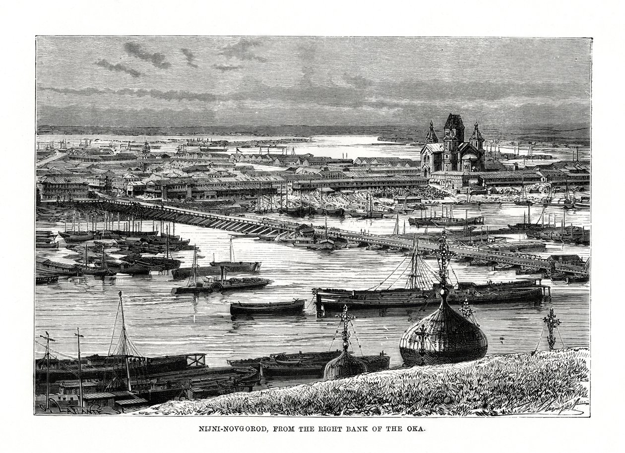 下诺夫哥罗德，俄罗斯，1879年 作者 不明