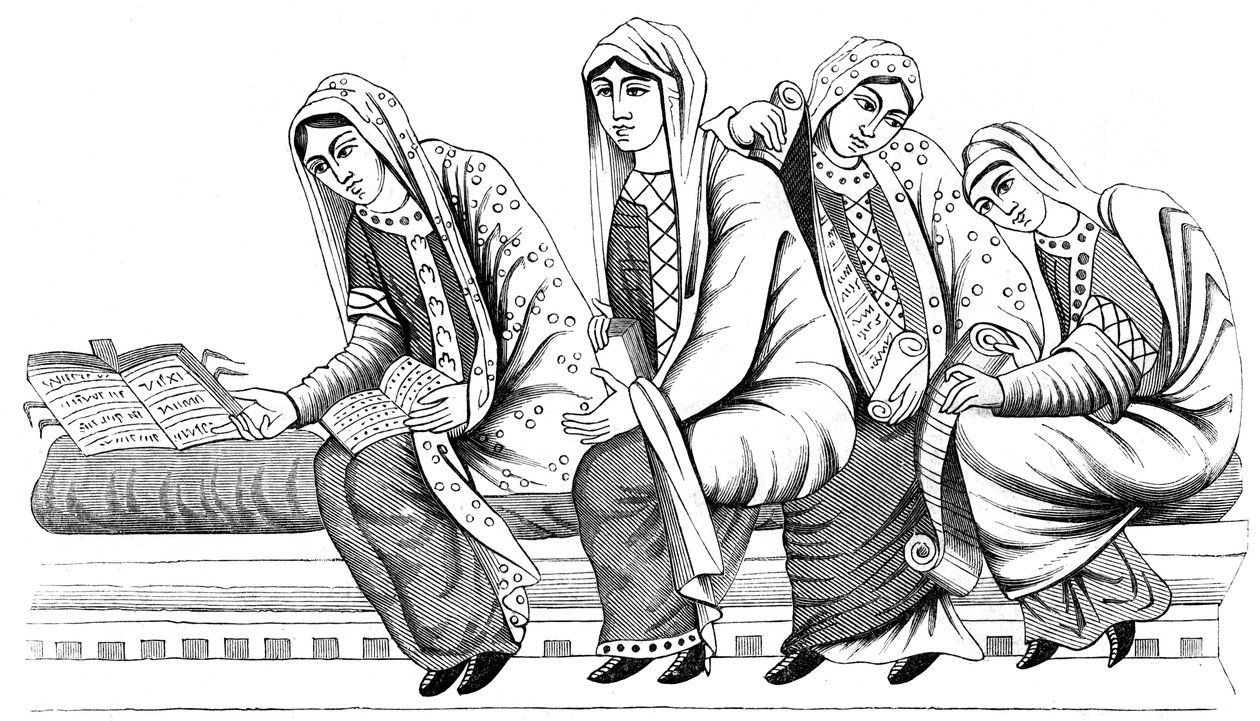 诺贝尔妇女，9世纪1849年 作者 不明