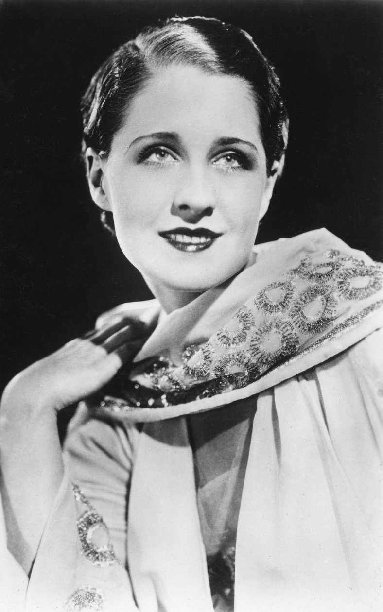 诺玛·希勒（Norma Shearer）1902-1983年，加拿大出生的美国女演员，二十世纪 作者 不明