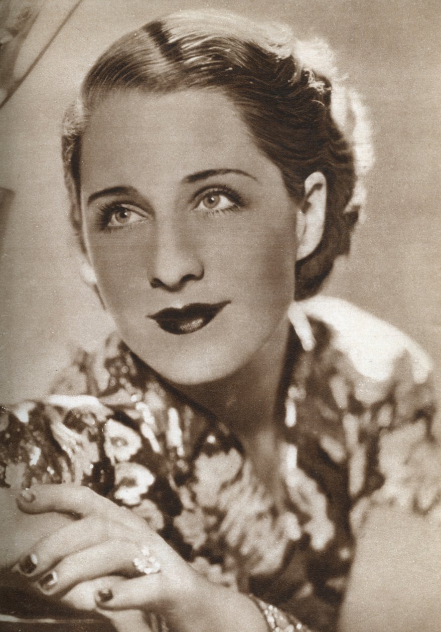 诺玛·希勒（Norma Shearer），加拿大裔女演员，1933年 作者 不明
