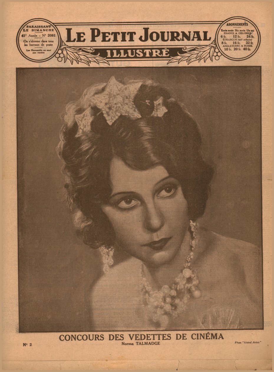 诺玛·塔尔麦（Norma Talmadge），1930年。 作者 不明