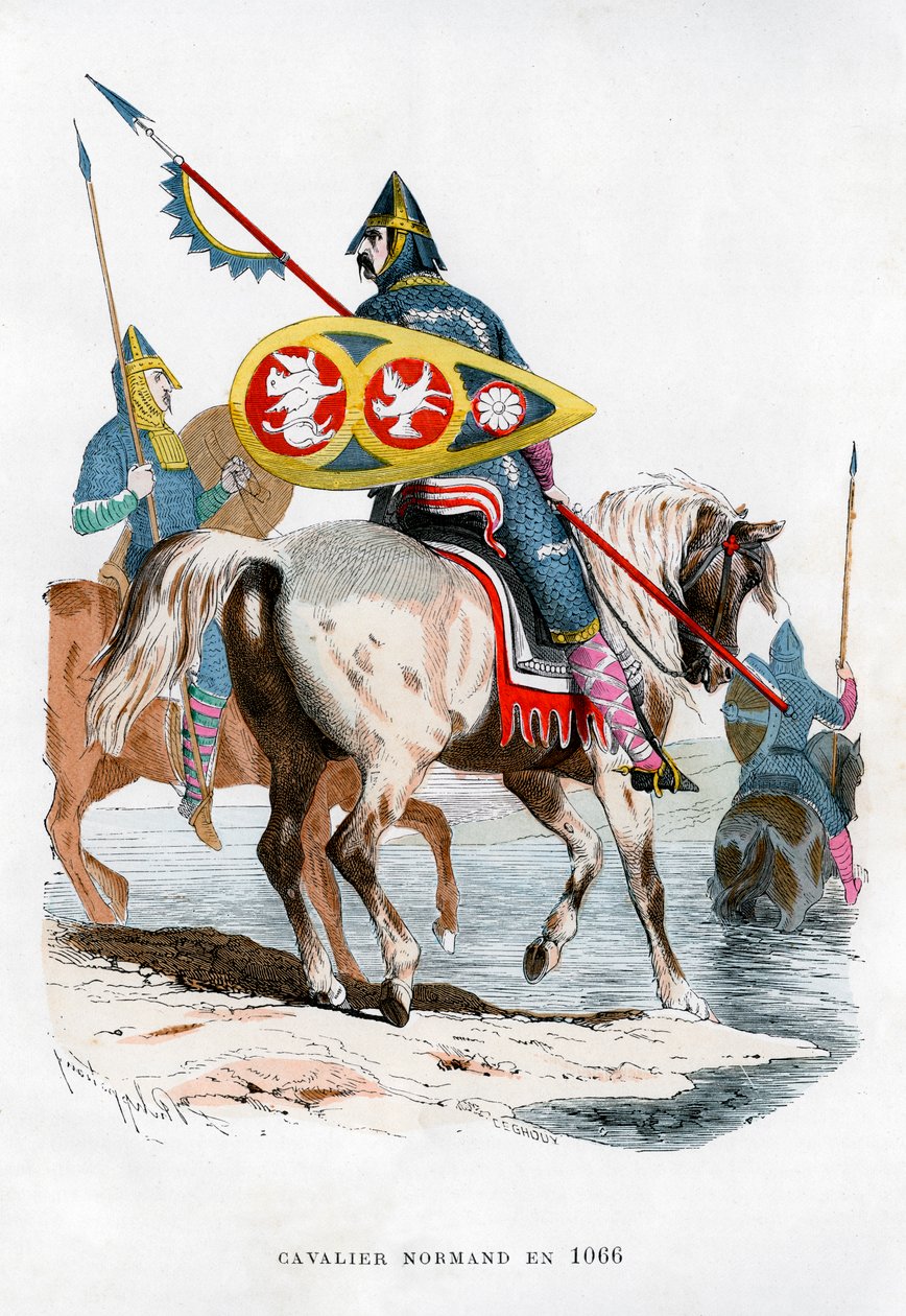 诺曼骑兵，1066 1882-1884 作者 不明
