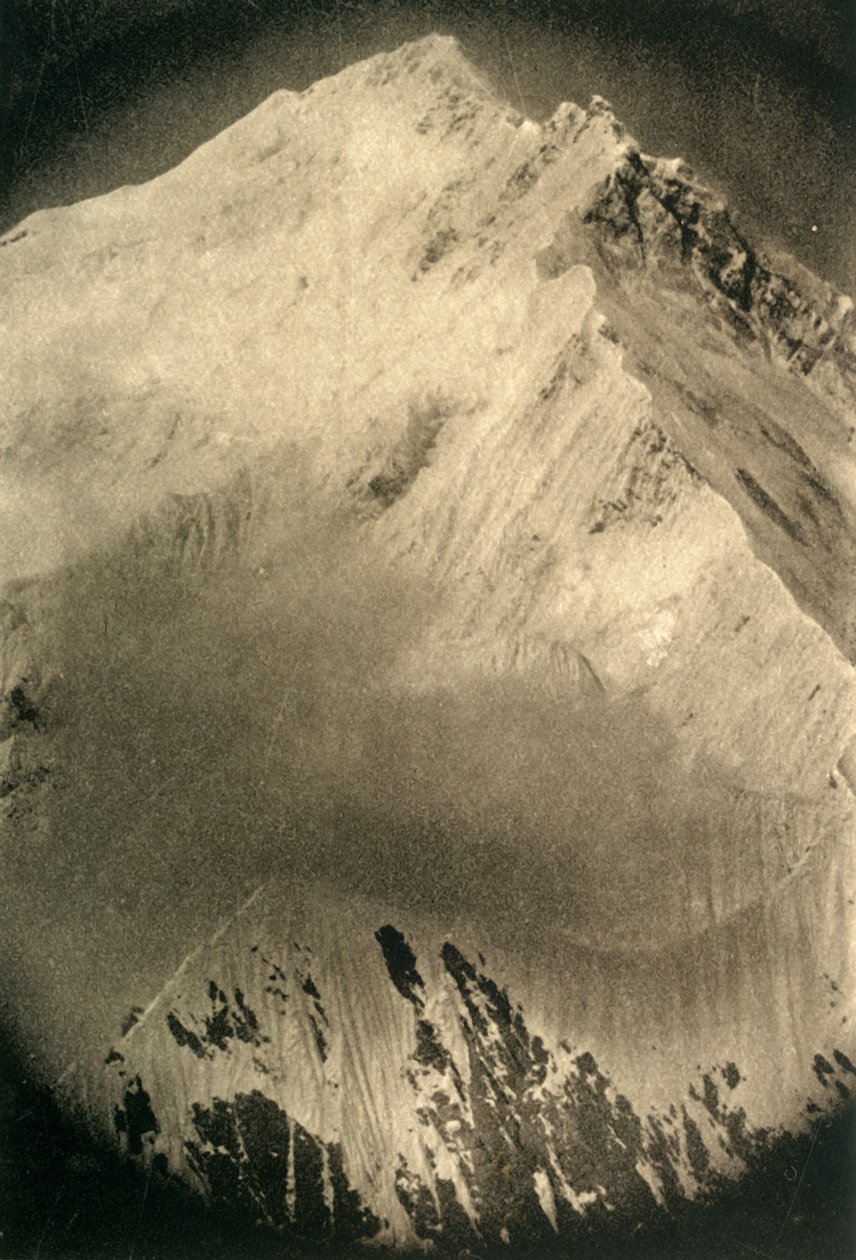 珠穆朗玛峰东北角，c1918-c1939。 作者 不明