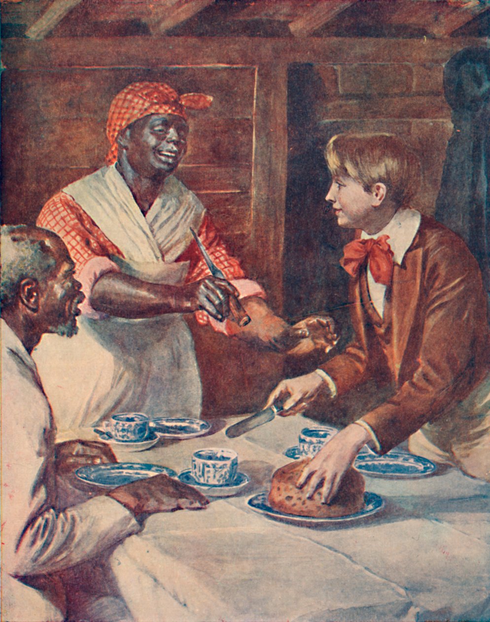 玛斯·乔治说，现在要吃蛋糕了，1929年 作者 不明