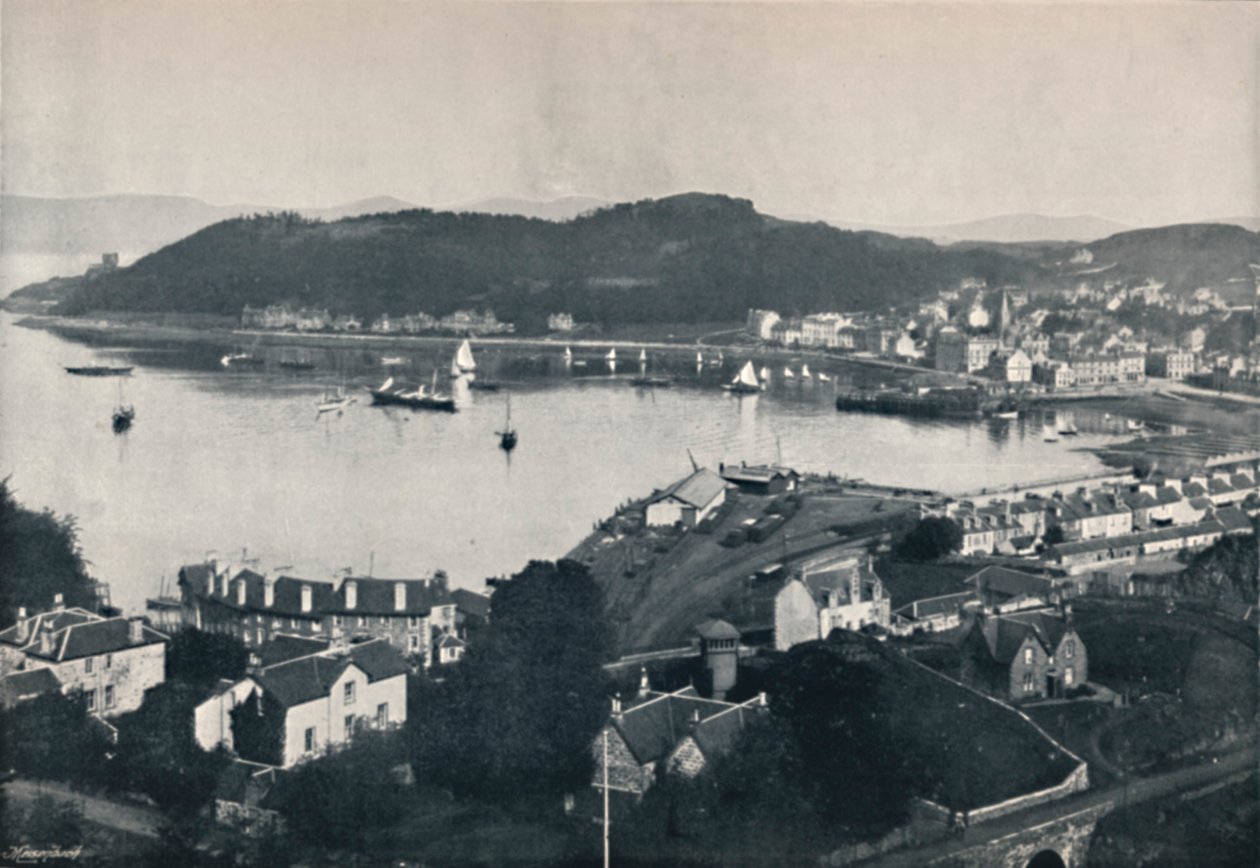奥本-城镇与海湾，1895年 作者 不明