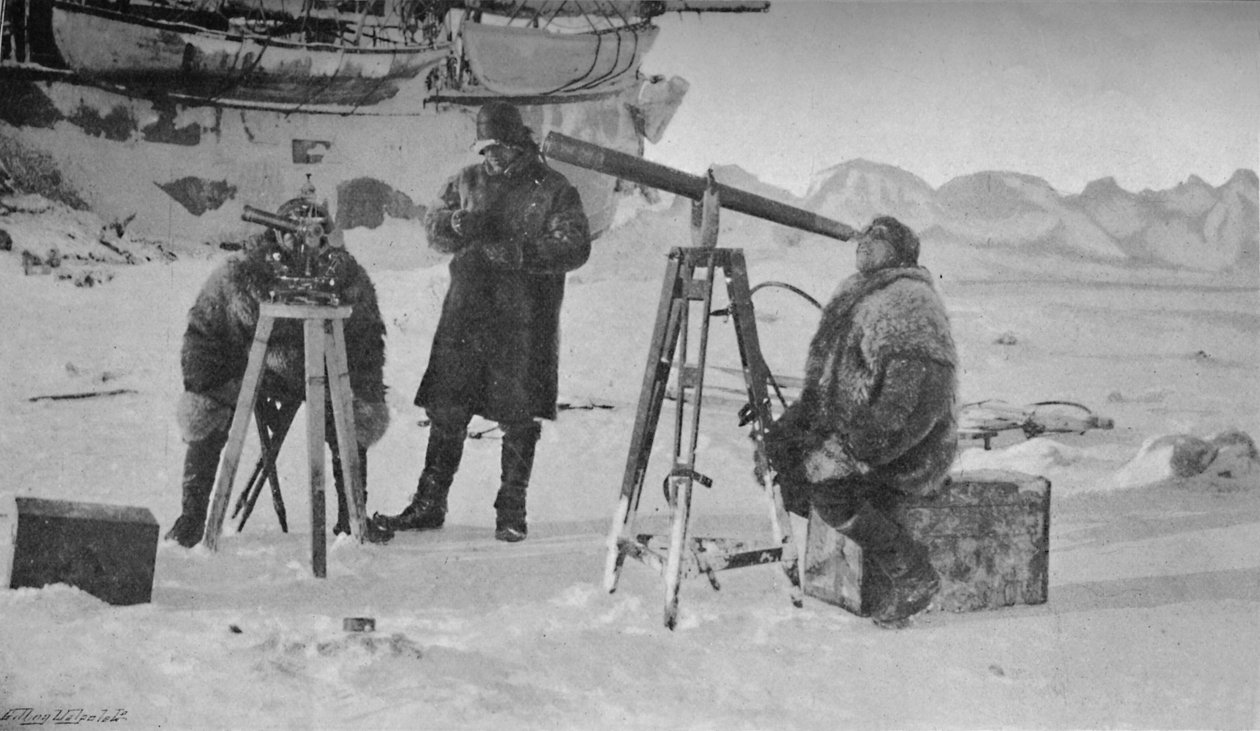 1894年4月6日，观测太阳的日食，1897年 作者 不明