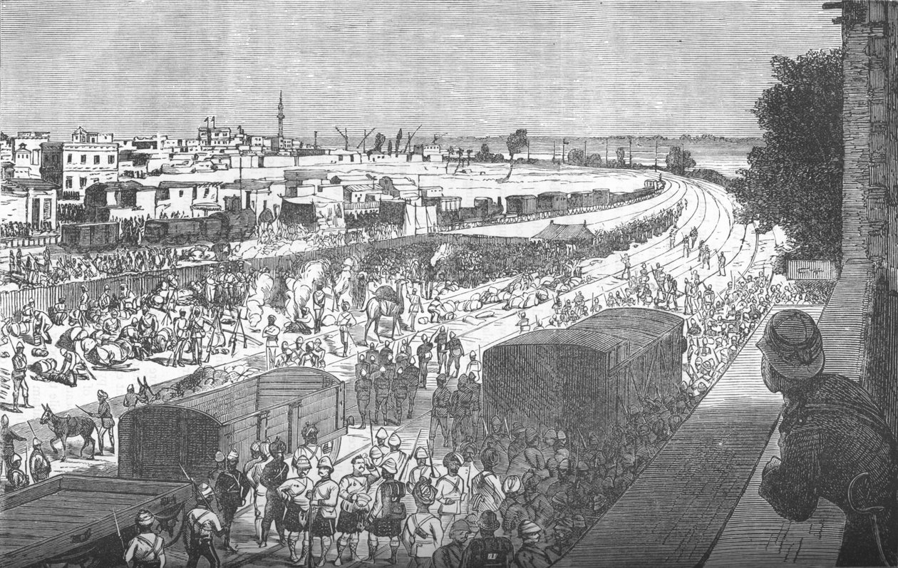 泰勒·基比尔战役后，c1882年对扎加济的占领 作者 不明