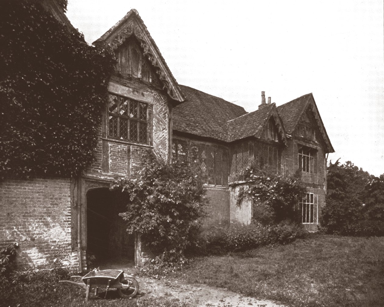 伯克郡奥克威尔庄园（Ockwells Manor），1894年。 作者 不明