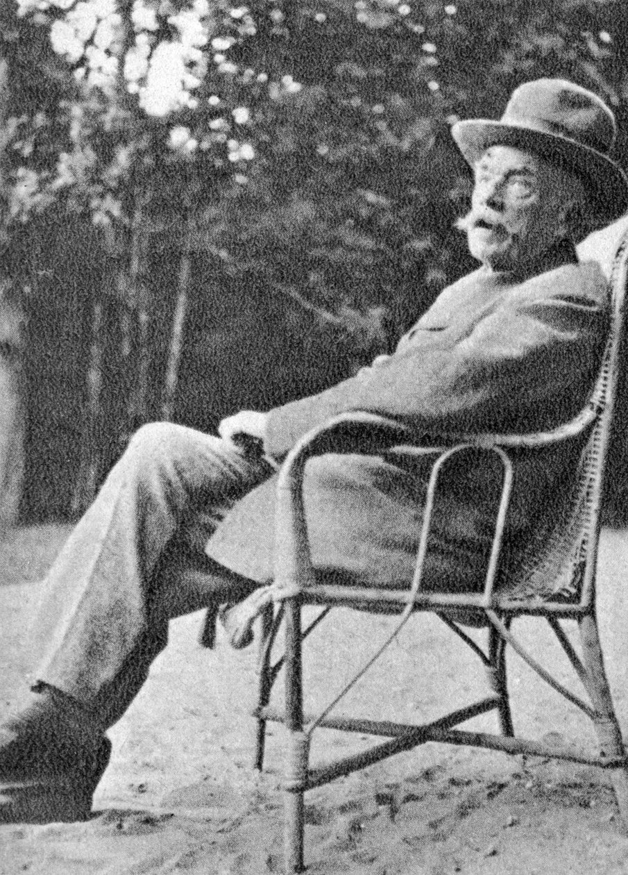 Octave Mirbeau，法国作家，1905年 作者 不明