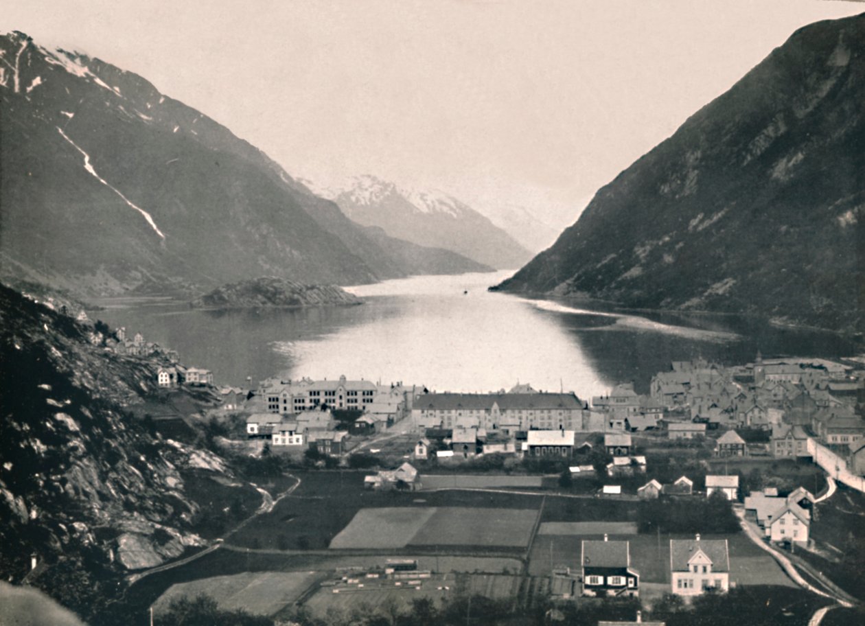 奥达（Odda），哈当厄尔（Hardanger），1914年。 作者 不明