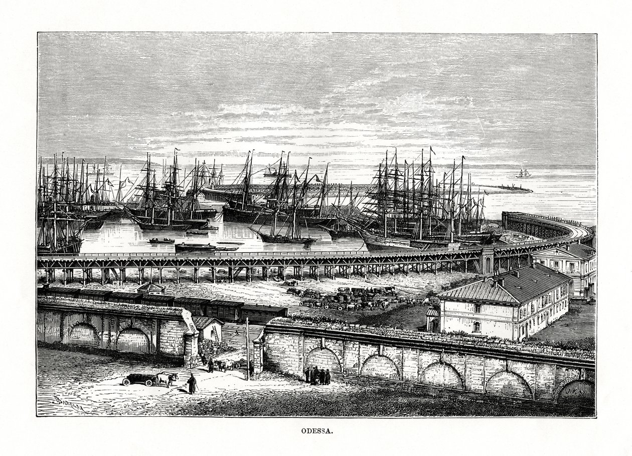 乌克兰敖德萨，1879年 作者 不明