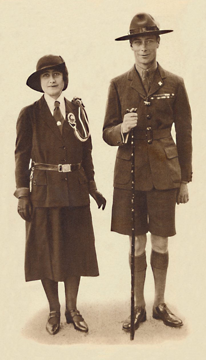 参加侦察兵和向导集会，c1931 1937年 作者 不明