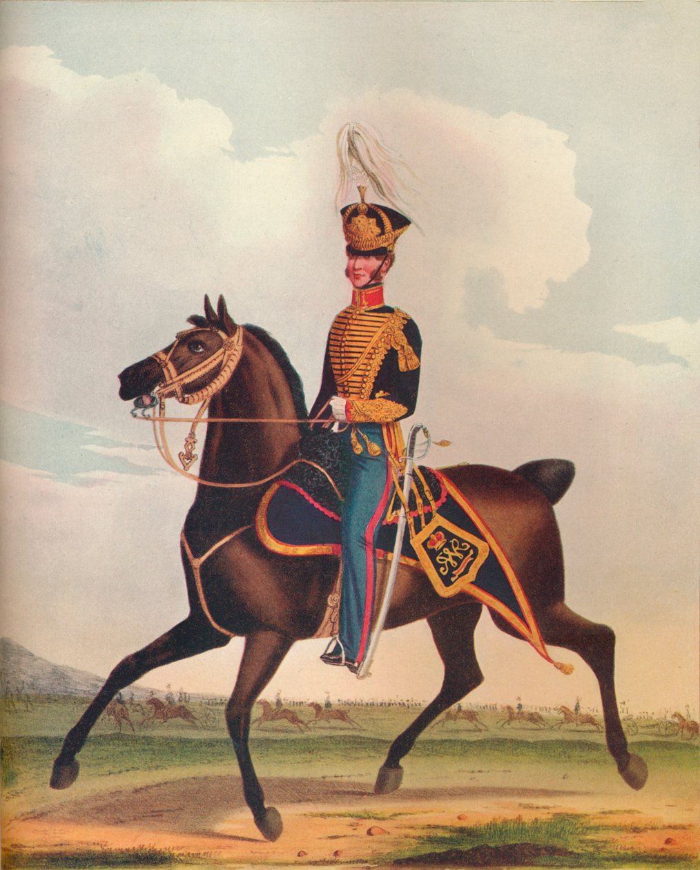 皇家炮兵骑兵大队官，c1833年。 1914年 作者 不明