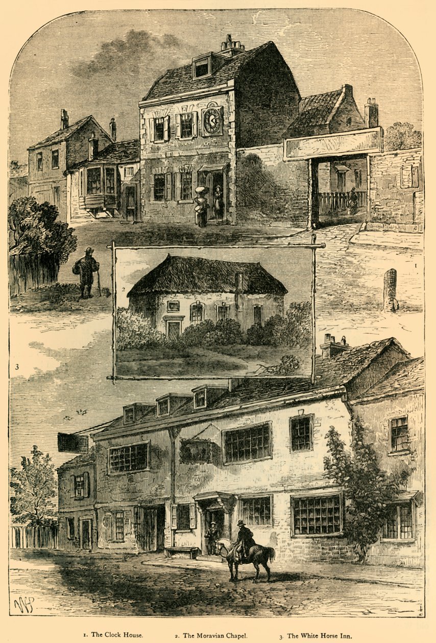 1750年的老切尔西，c1876年。 作者 不明