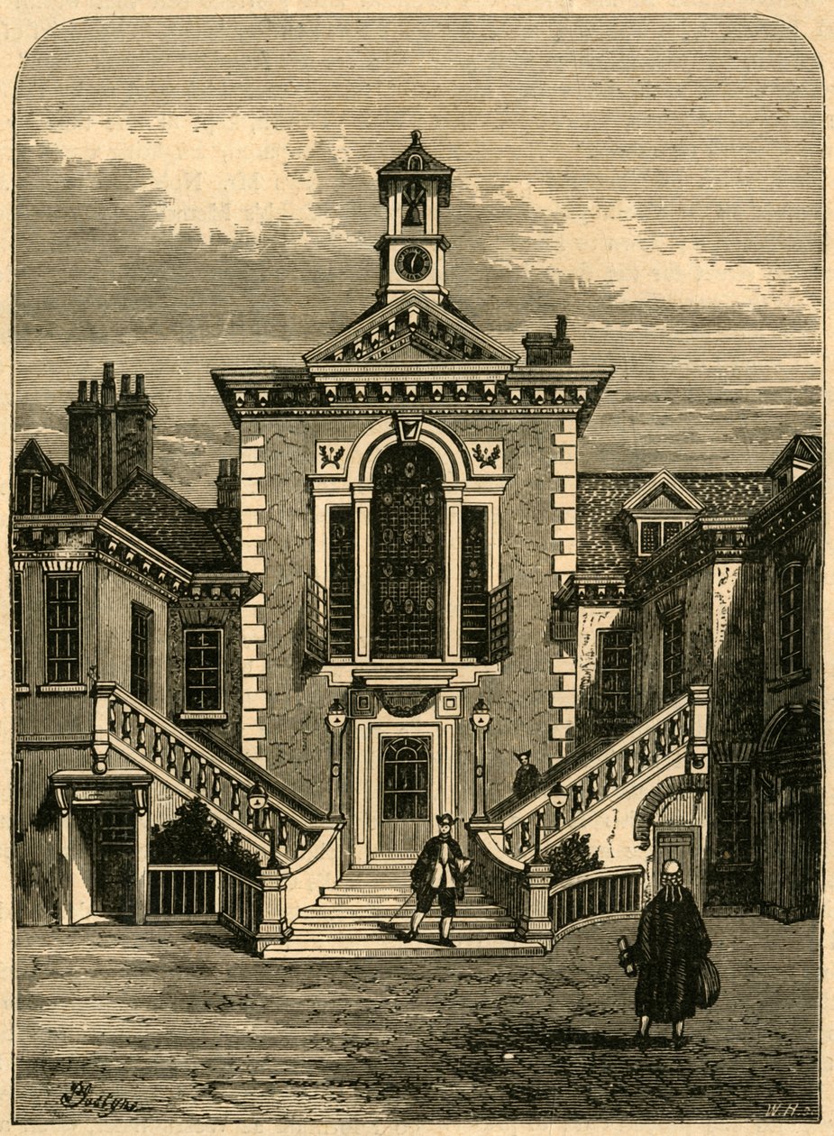 Old Serjeants Inn，1878年，1897年。 作者 不明