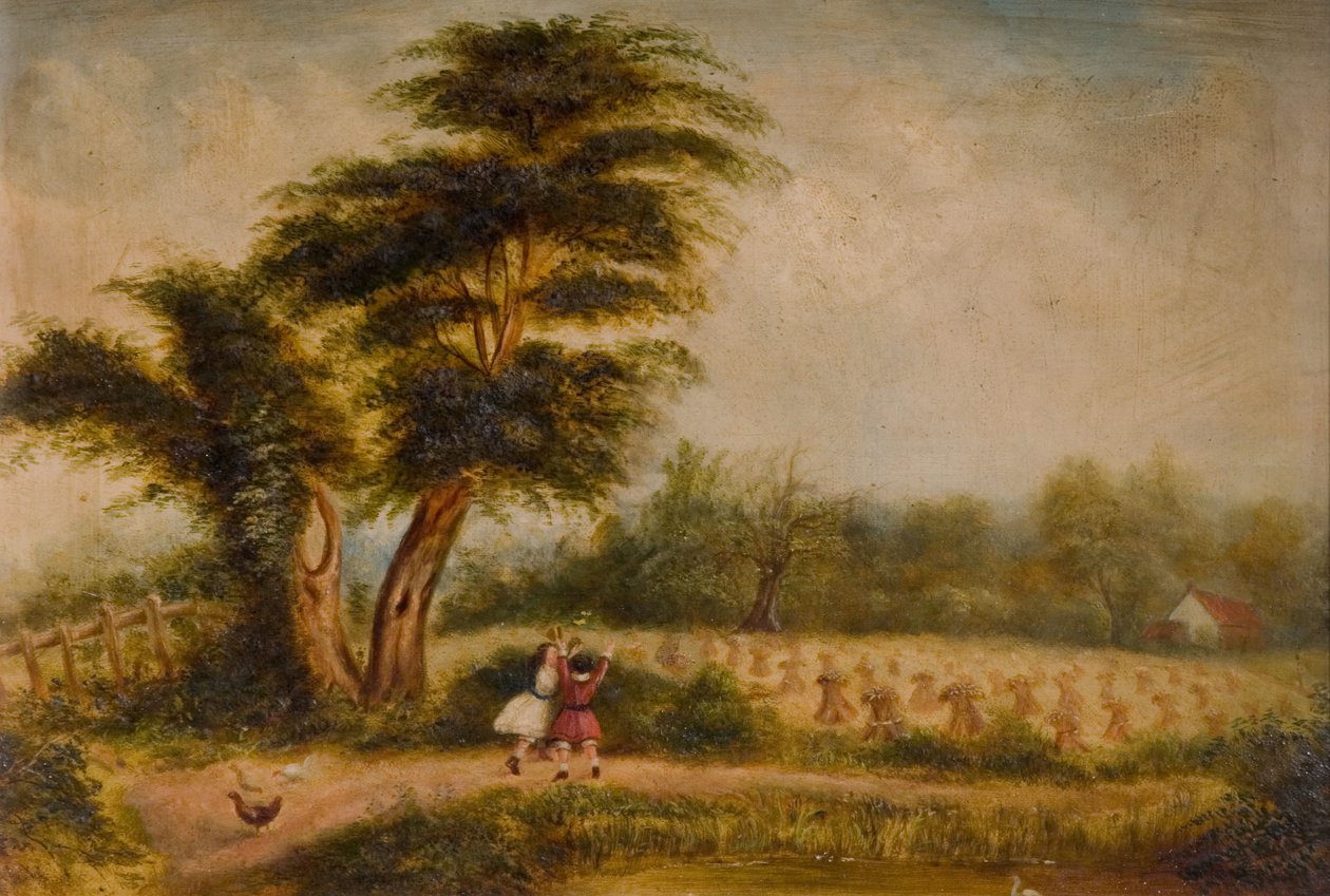 Alum Rock的老树，1840-1860。伯明翰，矾岩。 作者 不明