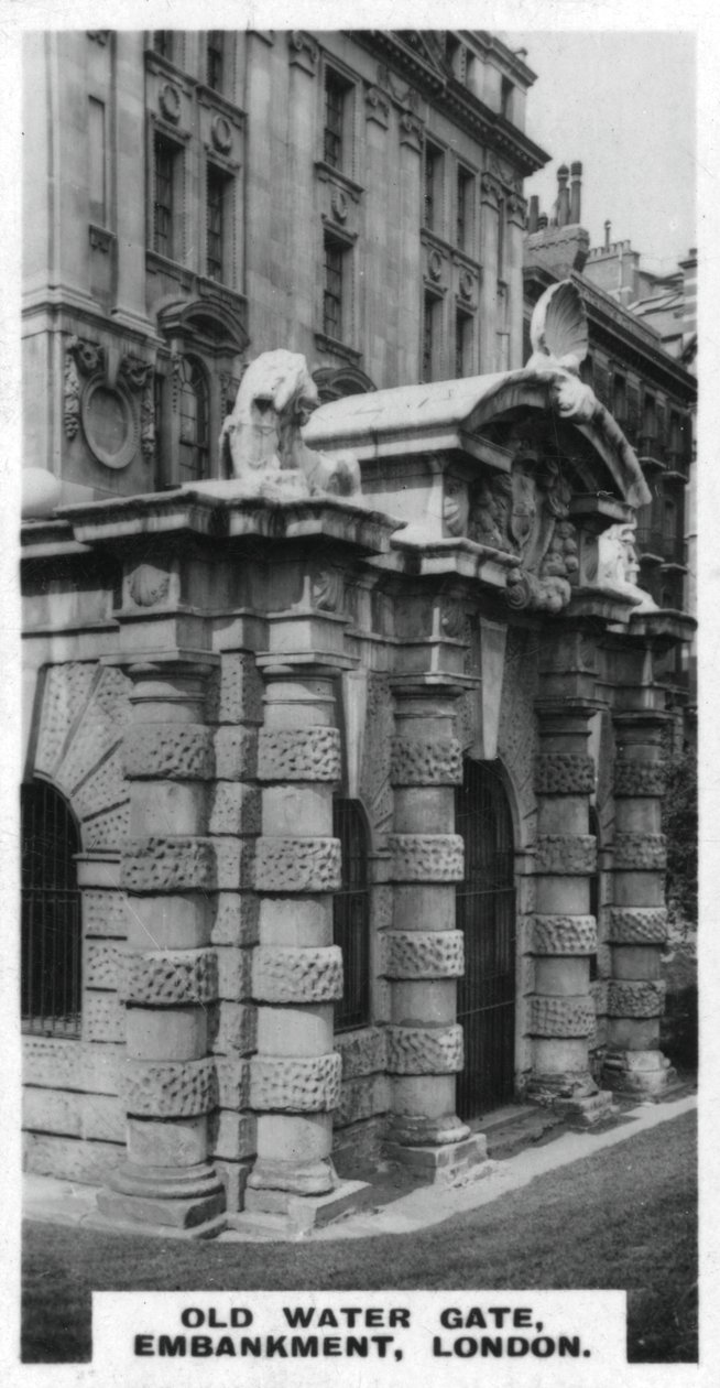 旧水闸，路堤，伦敦，c1920年代 作者 不明
