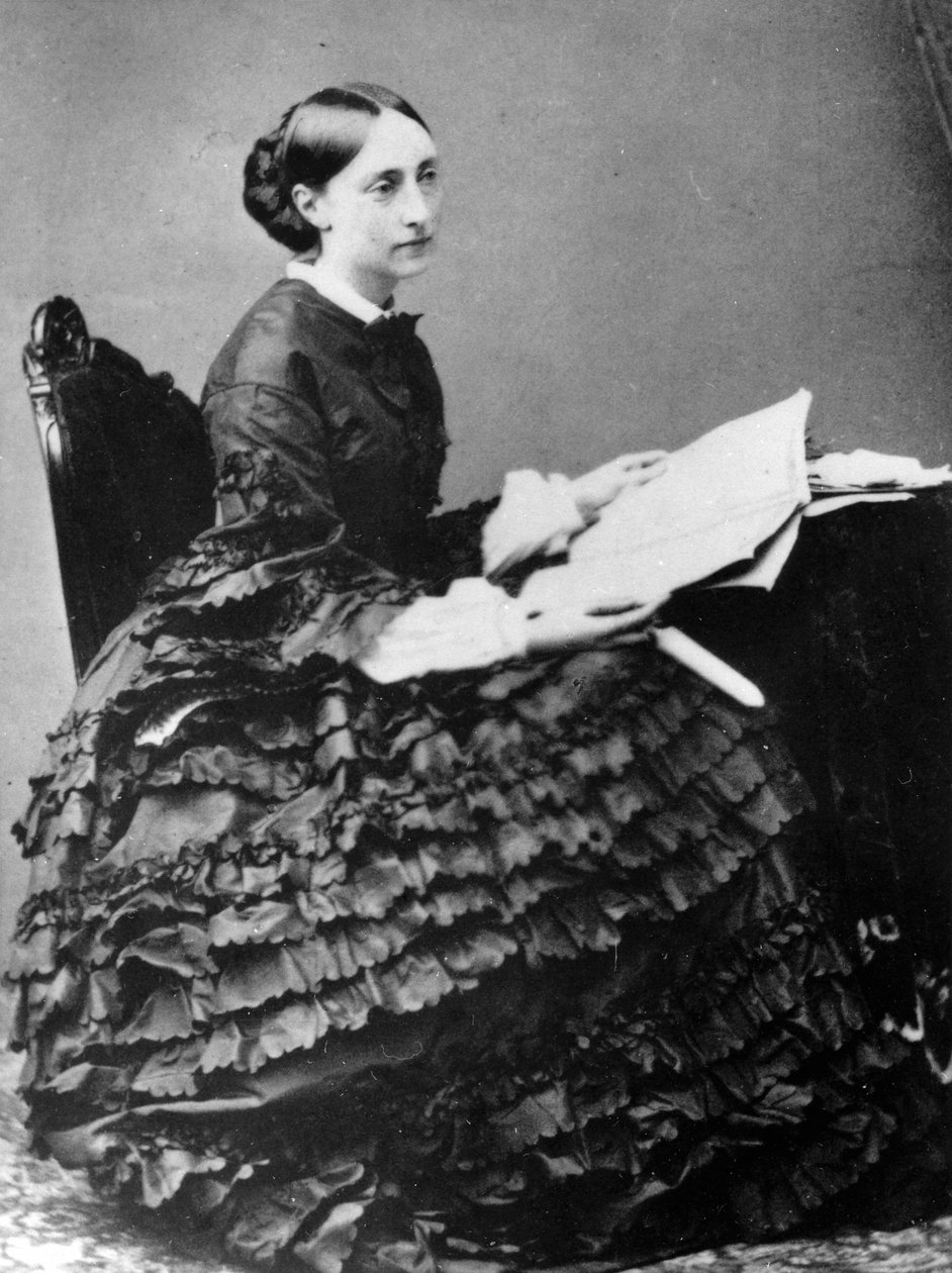 符腾堡女王奥尔加（Olga Nikolaevna），c1860-c1867 作者 不明