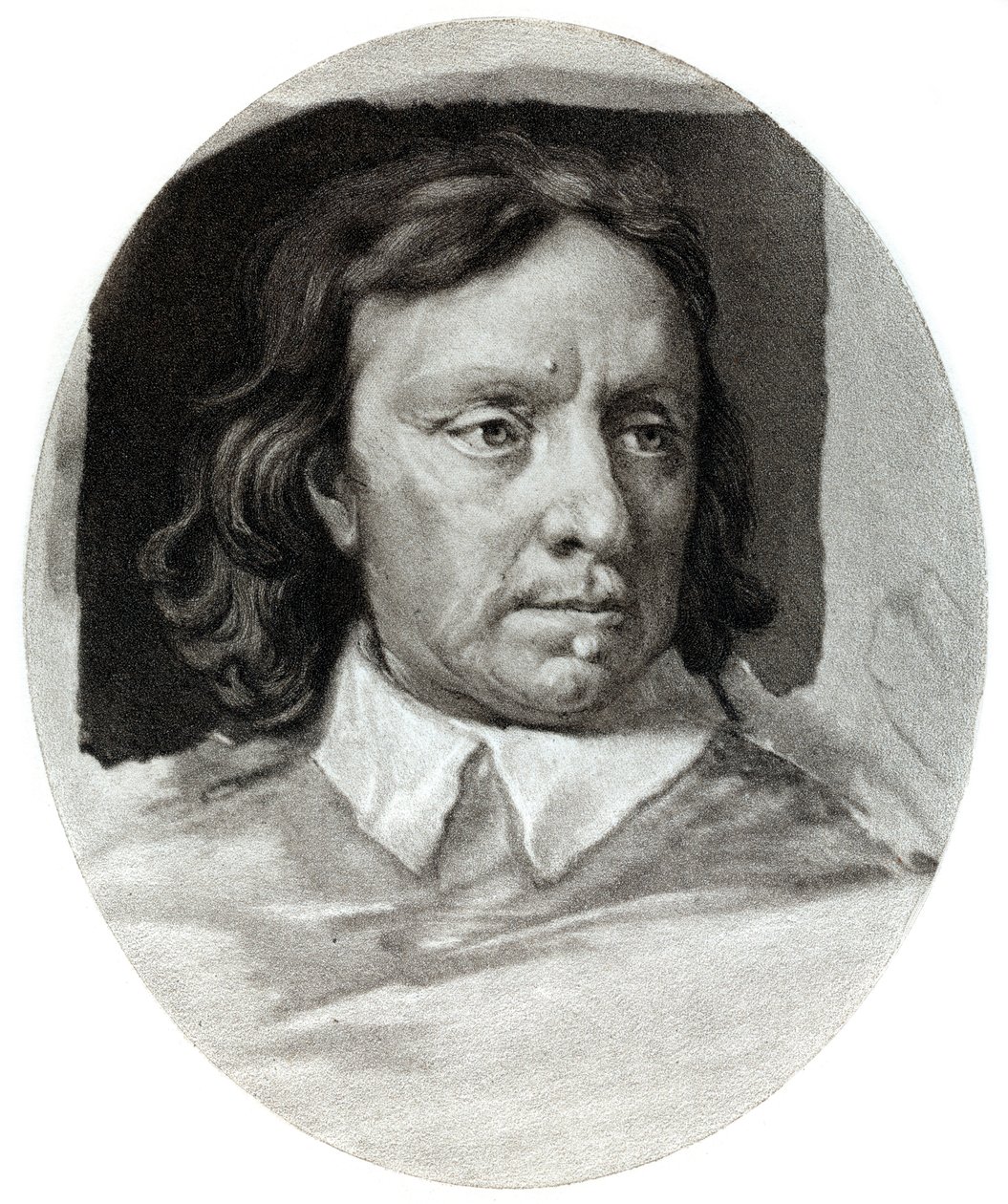 奥利弗·克伦威尔（Oliver Cromwell），1599-1658年，英国军事领导人和政治家，1657年，1899年。 作者 不明