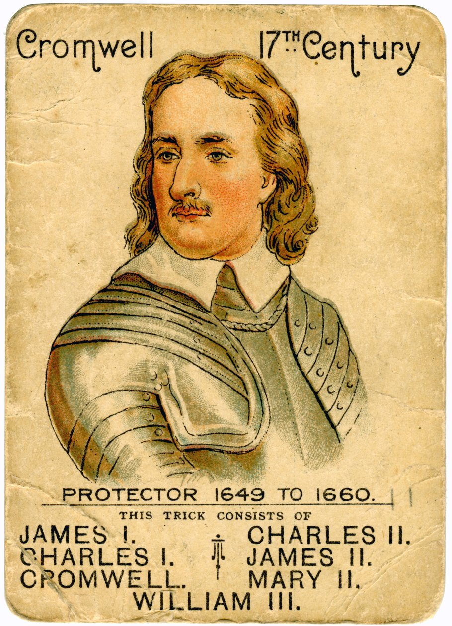 奥利弗·克伦威尔（Oliver Cromwell）1599-1658，英格兰保护王，1901-1910年 作者 不明