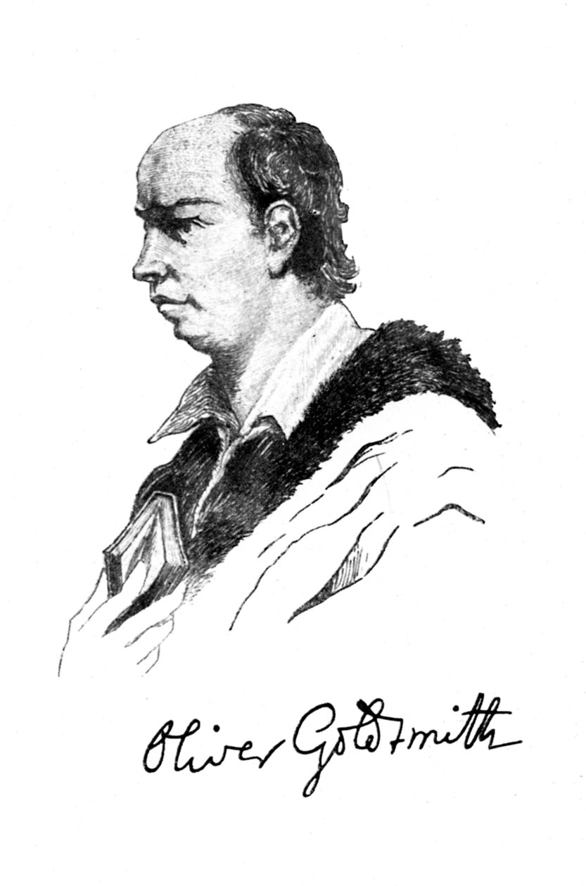 奥利弗·戈德史密斯（Oliver Goldsmith），爱尔兰作家，诗人和医师，1912年 作者 不明