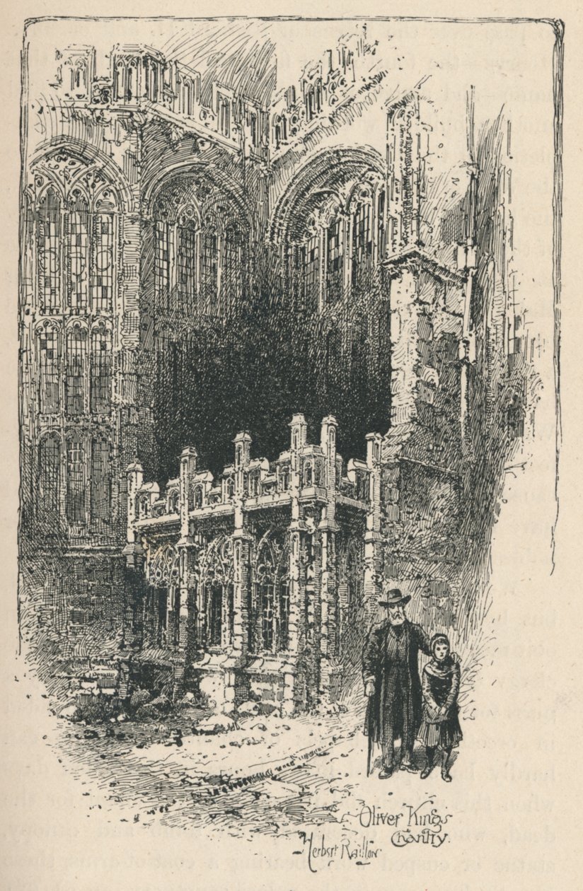 奥利弗·金斯（Oliver Kings）教堂，1895年 作者 不明
