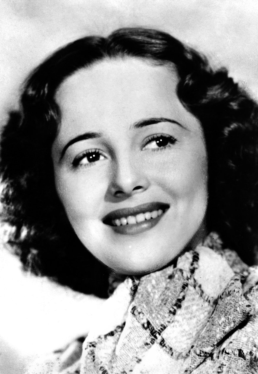 奥利维亚·德·哈维兰（Olivia de Havilland）b.1916年，美国女演员，c1930s-c1940s 作者 不明
