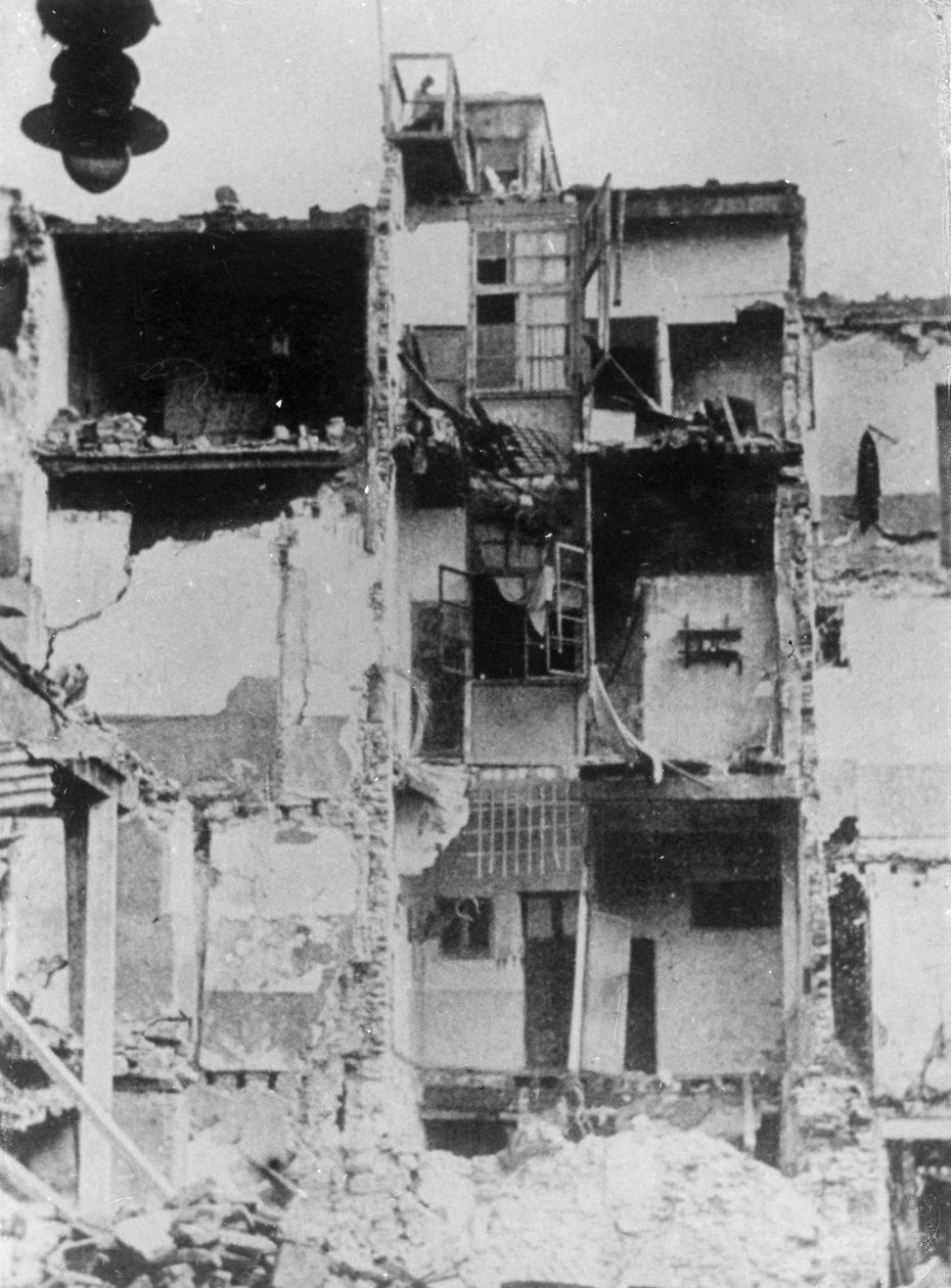 西班牙内战，曾经是马略卡岛帕尔马的豪华酒店，建于1936年 作者 不明