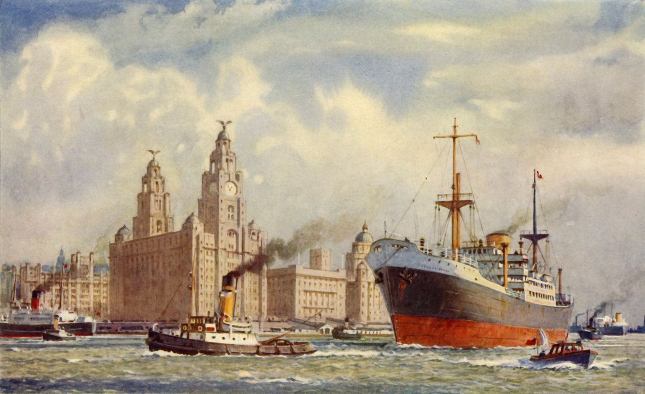 英国海上通道之一，c1948年。 作者 不明