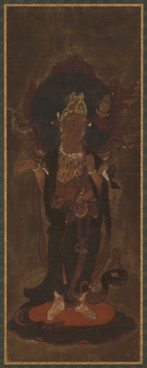 十二位魔王之一：艾玛-腾-雅玛或苏雅玛-达瓦，15世纪末至16世纪初。 作者 不明
