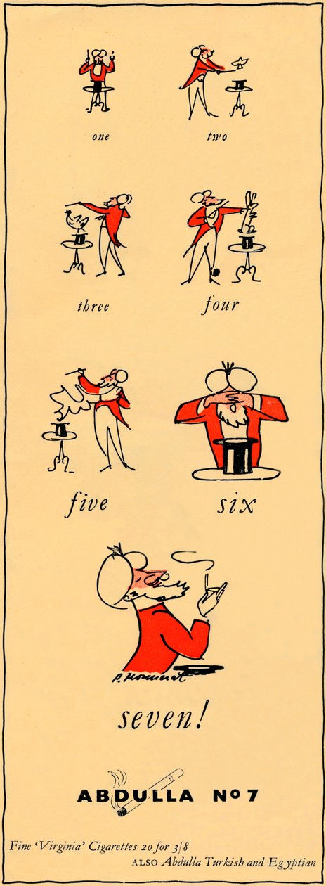 一，二，三，四，五，六，七-阿卜杜拉7号，1947年 作者 不明