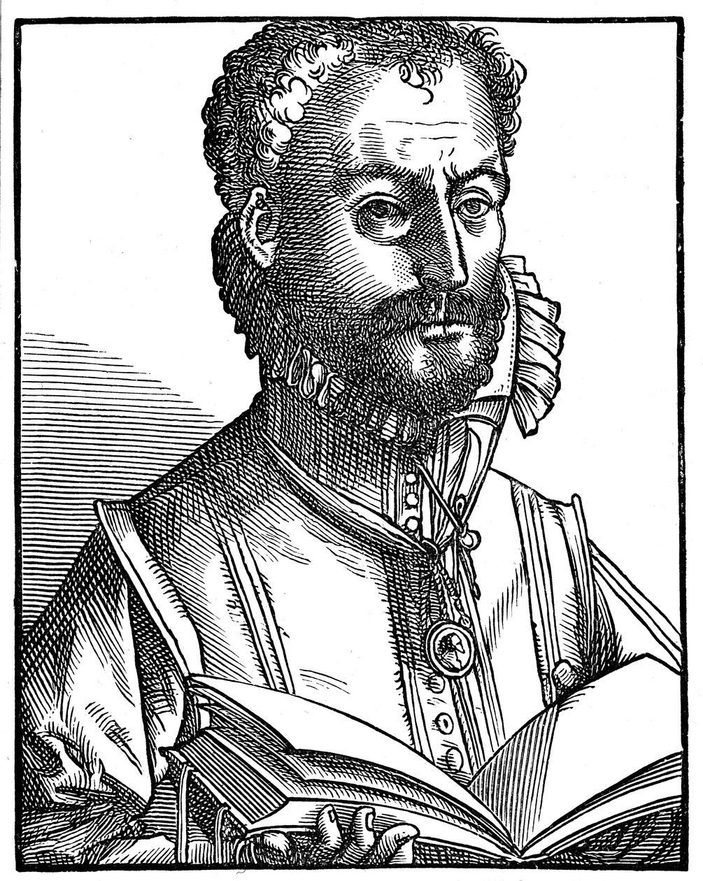 Orlandus Lassus，佛兰德文艺复兴时期的作曲家和音乐家，十六世纪 作者 不明