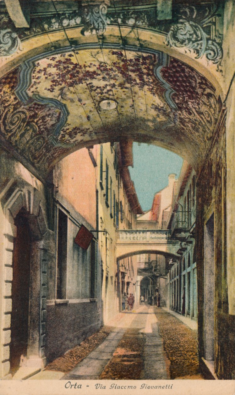 奥尔塔-Via Giaccomo Giovanetti，c1910。 作者 不明