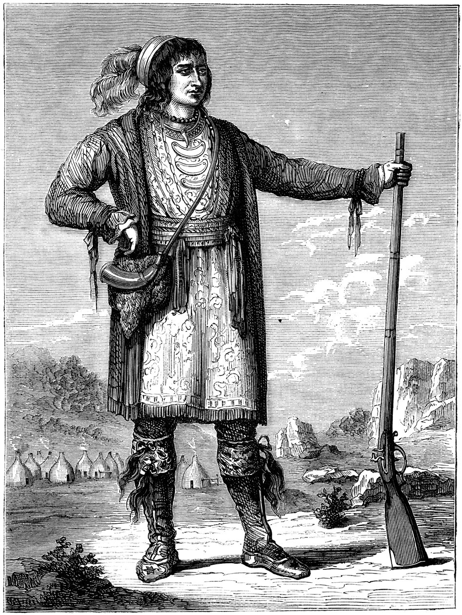 塞米诺尔酋长Osceola，c1837 c1880 作者 不明