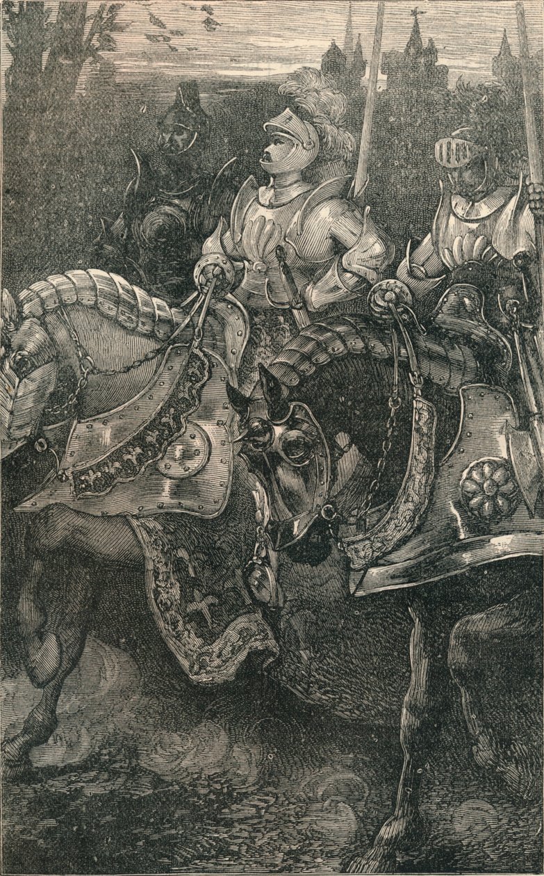 奥特本（Otterburn-The Hotspur），1388，c1910 作者 不明