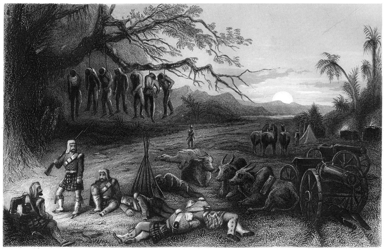 高地旅团的纠察队员，1857年，c1860 作者 不明