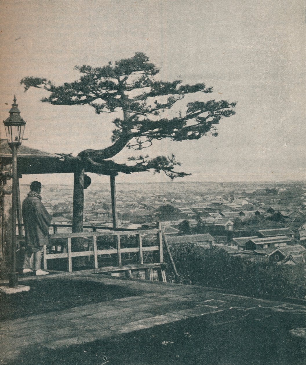 俯瞰现代东京，日本首都，1907年 作者 不明