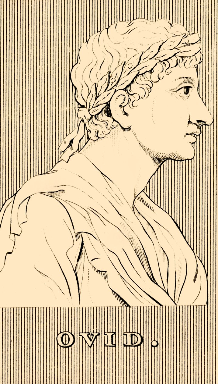 奥维德（Ovid），43BC-c18AD，1830年。 作者 不明