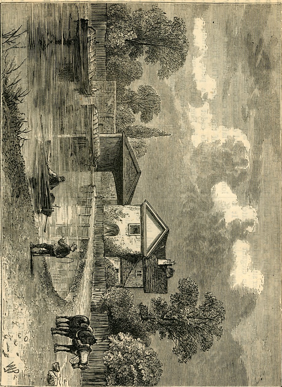 帕丁顿运河（Paddington Canal），1820年，建于1876年。 作者 不明