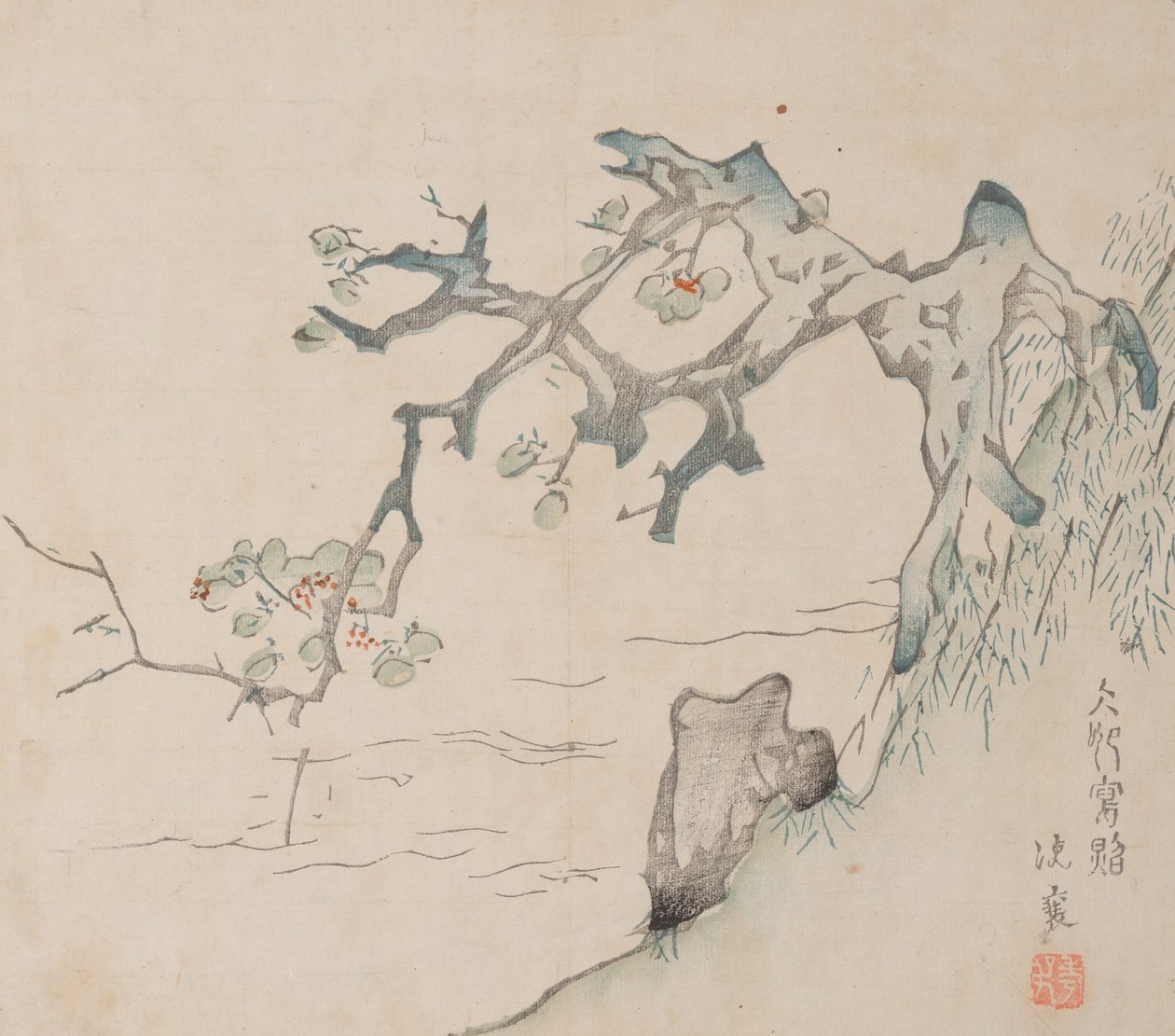 石竹斋的页面。 作者 不明