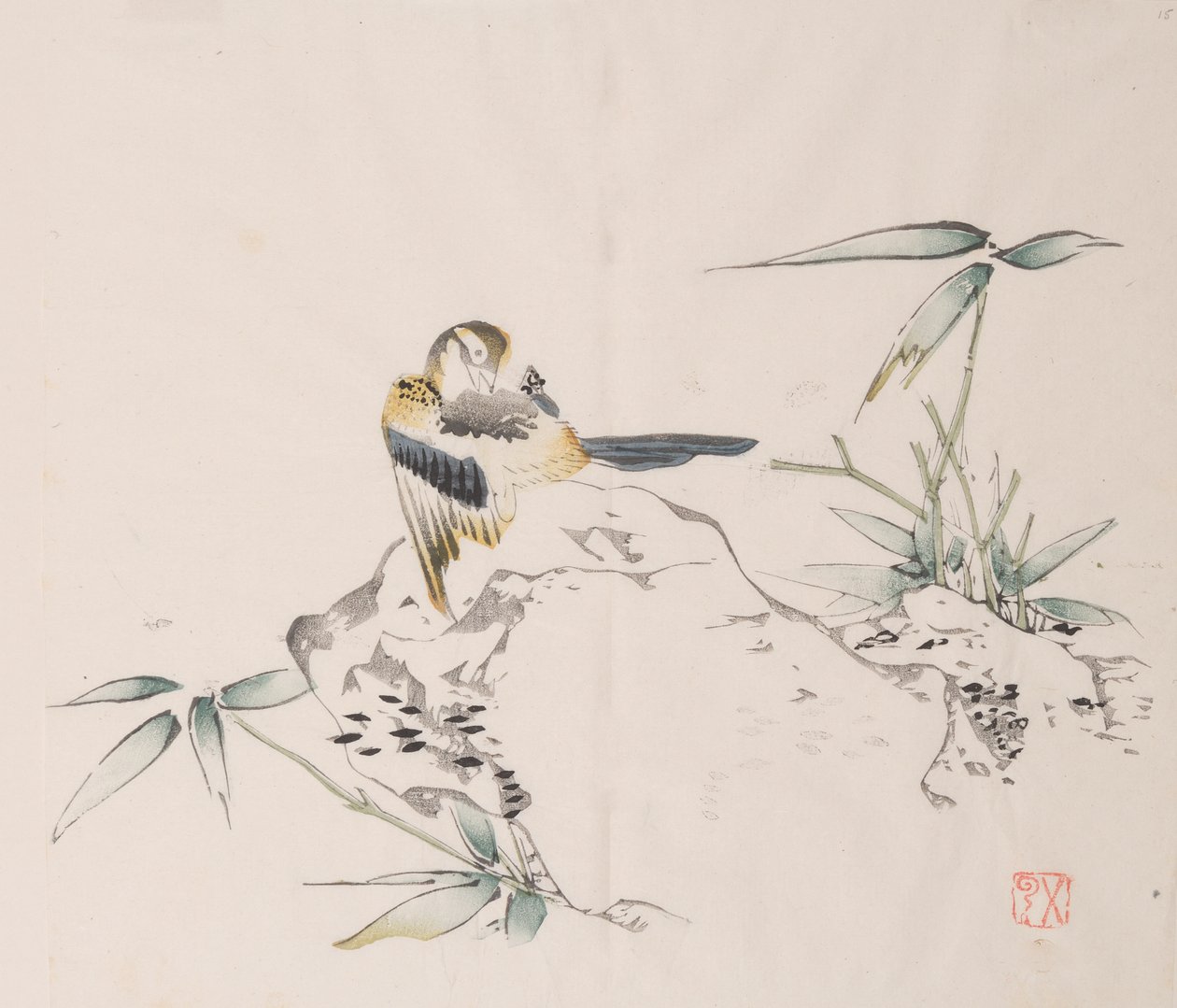 石竹斋的页面。 作者 不明