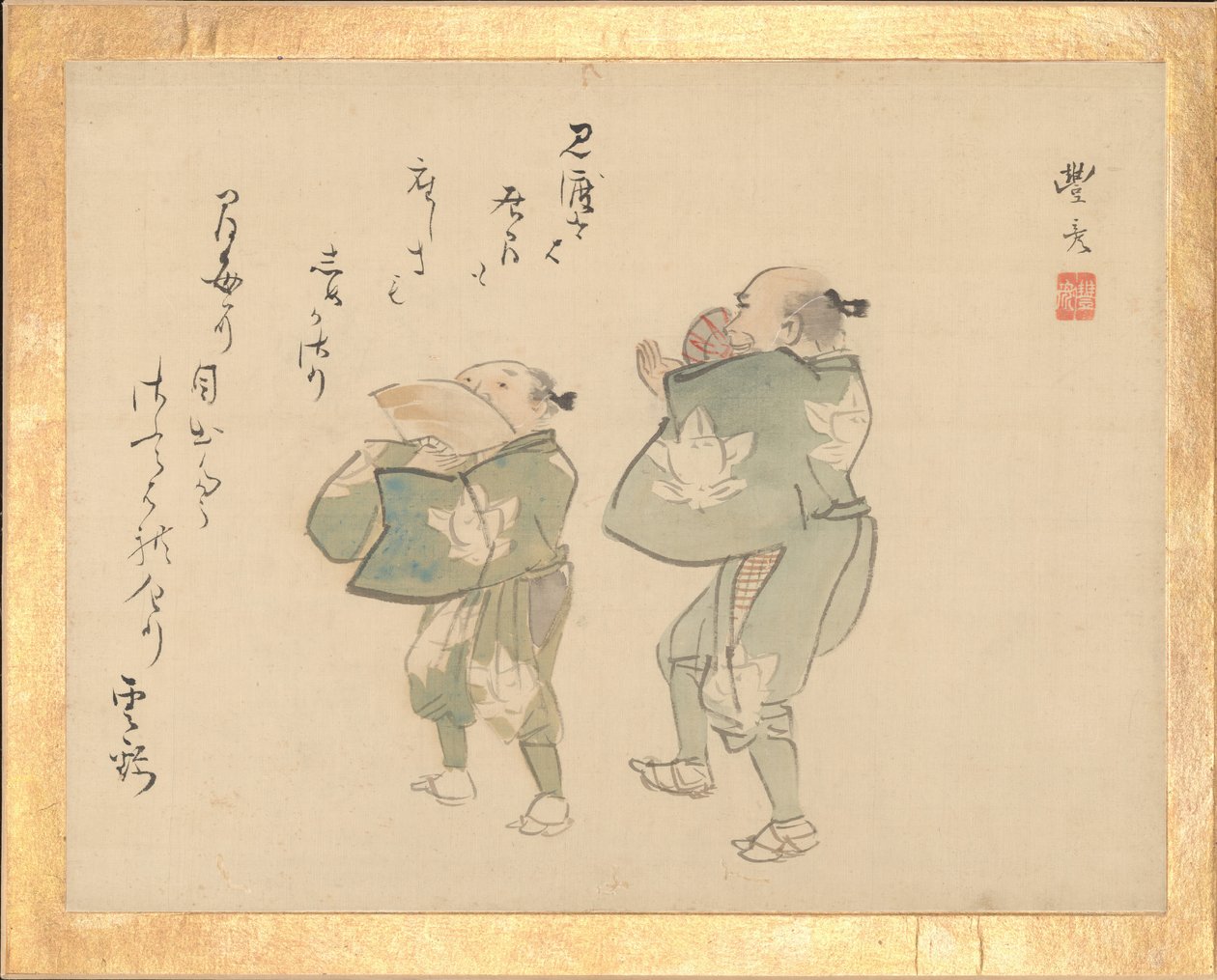 崇高才华绘画专辑Shinmyo gajo，ca。 1815年。 作者 不明
