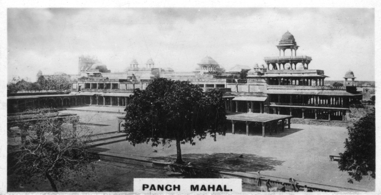 Panch Mahal，法塔赫布尔西格里，印度阿格拉，c1925 作者 不明