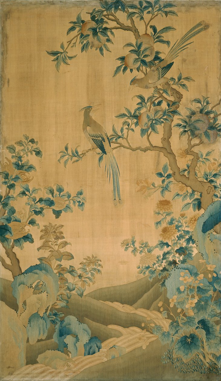 板式家具布，中国，清朝1644-1911年，17501800年。 作者 不明