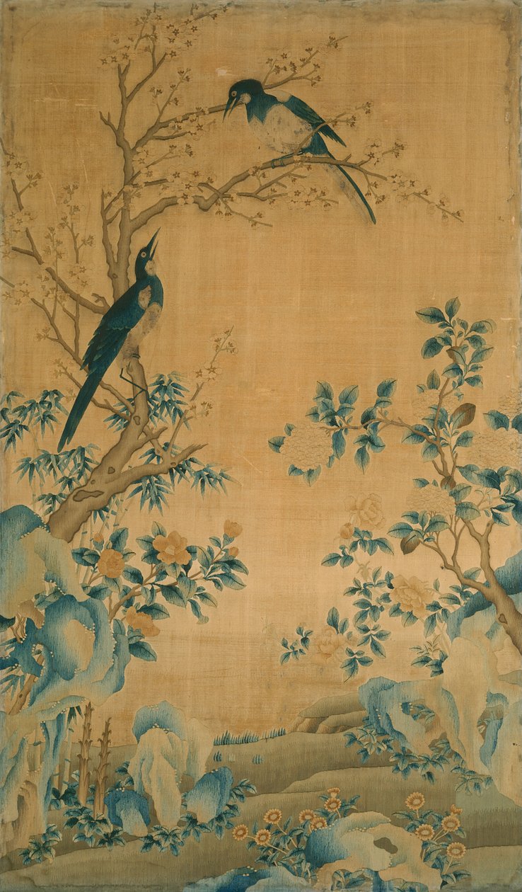 板式家具布，中国，清朝1644-1911年，17501800。 作者 不明