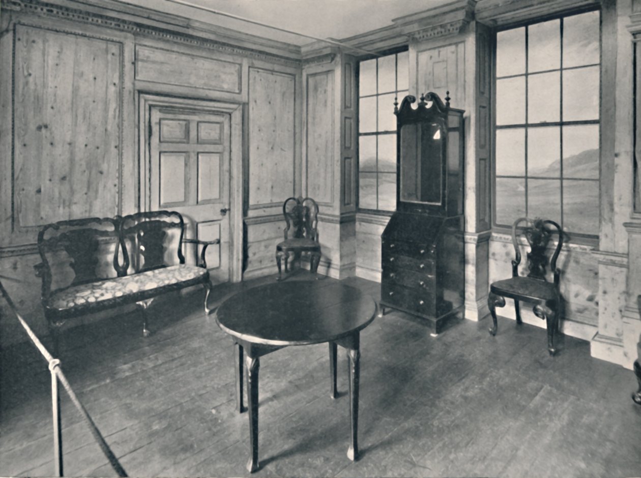 镶板房，约建于1740年，主要用于安妮女王时代的家具，1927年 作者 不明